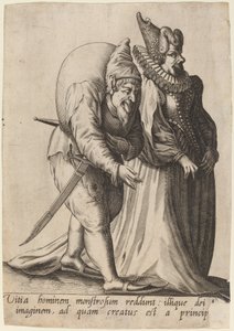Lastene til en monstrøs mann ..., 1597.