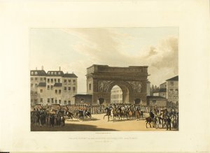 De allierte suverenenes store inntog i Paris