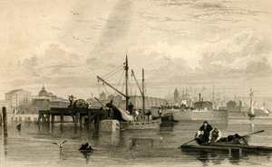 Liverpool, fra Mersey, nr. 1..., midten av 1800-tallet.