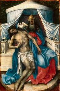 Den hellige treenighet', 1430-tallet. av Robert Campin