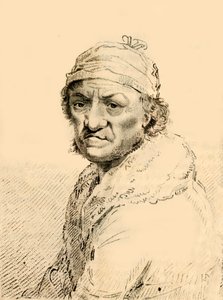 Elias Hoyle, fra Sowerby, Yorkshire - 113 år gammel, 1822. av Robert Cooper