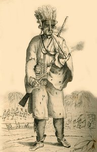 Peter Williamson, bemerkelsesverdig for hans fangenskap og lidelser, 1821. av Robert Cooper