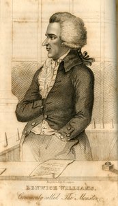 Renwick Williams, ofte kalt The Monster, 1822.