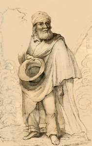 Thomas Hudson, bemerkelsesverdig for sine ulykker, 1821. av Robert Cooper