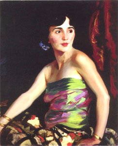Den spanske danseren Isolina Maldonado, 1921 av Robert Cozad Henri