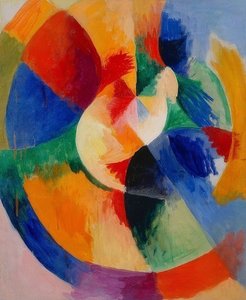 Kreisformen, Sonne (Sirkulære former, sol). 1912/13