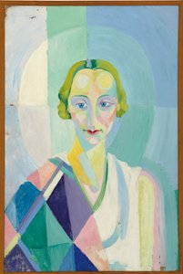 Portrett av Madame Heim av Robert Delaunay