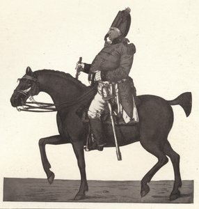 Et generelt syn på Old England Det walisiske 41. regiment, 1770-1810, 1909 av Robert Dighton