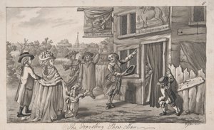 The Travelling Show Man av Robert Dighton