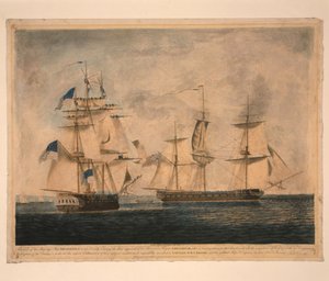 HMS Shannon fanger USS Chesapeake, 1. juni 1813, 1813