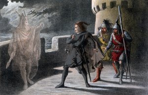 En scene fra Macbeth, c1600-tallet