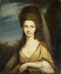 Lady Elizabeth Compton (olje på lerret) av Robert Edge Pine