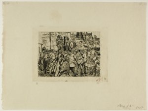 En illustrasjon av Robert Frederick Blum