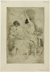 Bead Stringers, Venezia av Robert Frederick Blum