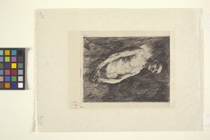 Figur av en mann (blekk) av Robert Frederick Blum