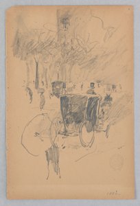 Hest og vogn av Robert Frederick Blum