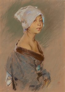 Japansk jente av Robert Frederick Blum