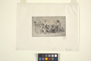 Menn og esler, Roma (blekk) av Robert Frederick Blum