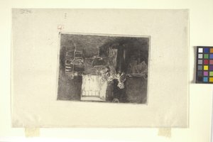 Mandag morgen, Holland (blekk) av Robert Frederick Blum