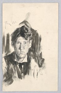 Portrett av Kenyon Cox av Robert Frederick Blum