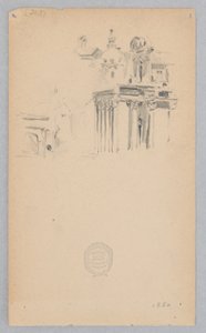 San Lorenzo i Miranda, Roma, Italia av Robert Frederick Blum