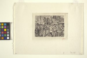 Scene At A Circus (blekk) av Robert Frederick Blum