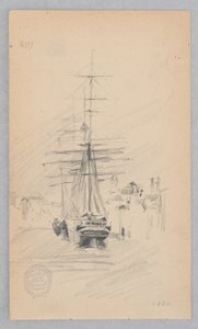 Schooner av Robert Frederick Blum