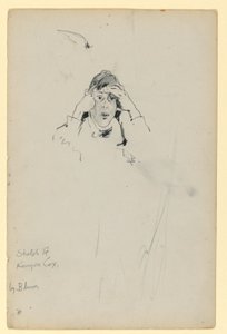Skisse av Kenyon Cox av Robert Frederick Blum
