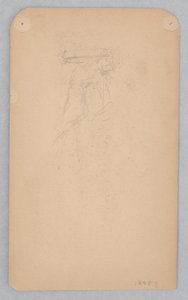 Studie for en dansende kvinne, «Moods to Music», Mendelssohn Glee Club, New York, NY av Robert Frederick Blum