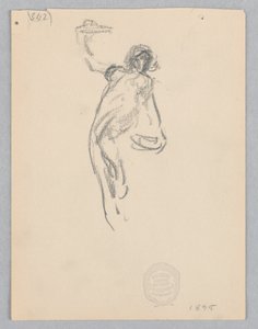 Studie for en dansende kvinne, «Moods to Music», Mendelssohn Glee Club, New York, NY av Robert Frederick Blum