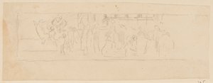Studiu pentru o procesiune, „Festivalul de epocă”, Mendelssohn Glee Club, New York, NYnorvegian av Robert Frederick Blum