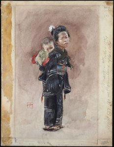Der bor alle babyene i Japan av Robert Frederick Blum
