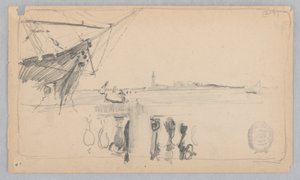 Utsikt over Venezia, Italia av Robert Frederick Blum