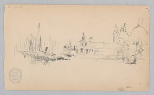 Utsikt over Venezia, Italia av Robert Frederick Blum