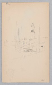 Utsikt over Venezia, Italia av Robert Frederick Blum