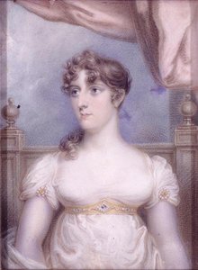 Mrs Robert Fulton, ca. 1810-15 (akvarell på elfenben)