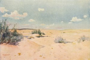 En ørkenstudie ved Tel-El-Kebir, c1880, 1904 av Robert George Talbot Kelly