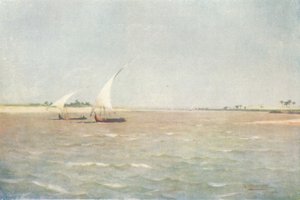 North Wind on the Upper Nile, c1880, 1904 av Robert George Talbot Kelly