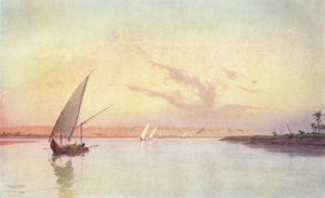 Tel-El-Amarna, på Upper Side, c1880, 1904 av Robert George Talbot Kelly