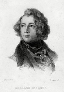 Charles Dickens, engelsk forfatter, ca 1870-tallet