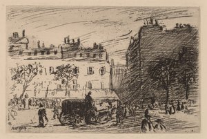 Paris Street Scene av Robert Henri