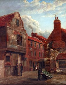 Old Shields, Wapping Street og Union Lane, 1896 av Robert Hodge