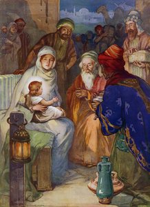 The Wise Men of the East (farge litho)