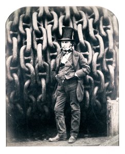 Isambard Kingdom Brunel , britisk ingeniør, 1857