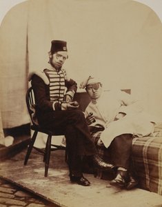 Lockart, 31st (Huntingdonshire) Regiment of Foot, 1856 (sepia-bilde)