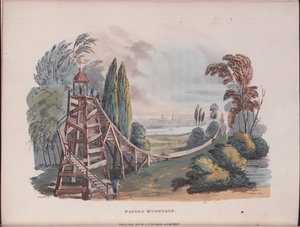 Flying Mountain Montagnes Russes i Little Russia, 1815 av Robert Johnston