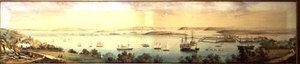 En panoramautsikt over Cove of Cork av Robert L. Stopford