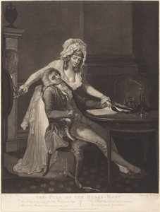 Den fulle av honningmånen av Robert Laurie after Francis Wheatley