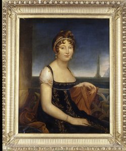 Marie-Paulette kalt Pauline Bonaparte, prinsesse Borghese (søster av Napoleon I) - av Robert Lefevre (1756-1830)