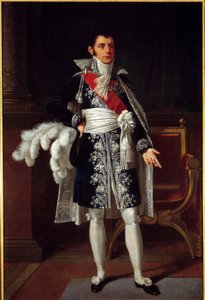 Portrett av Anne Jean Marie Rene Savary, hertug av Rovigo (1774 - 1833) minister for generalpolitiet. Maleri av Robert Lefevre (1755-1830) av Robert Lefevre